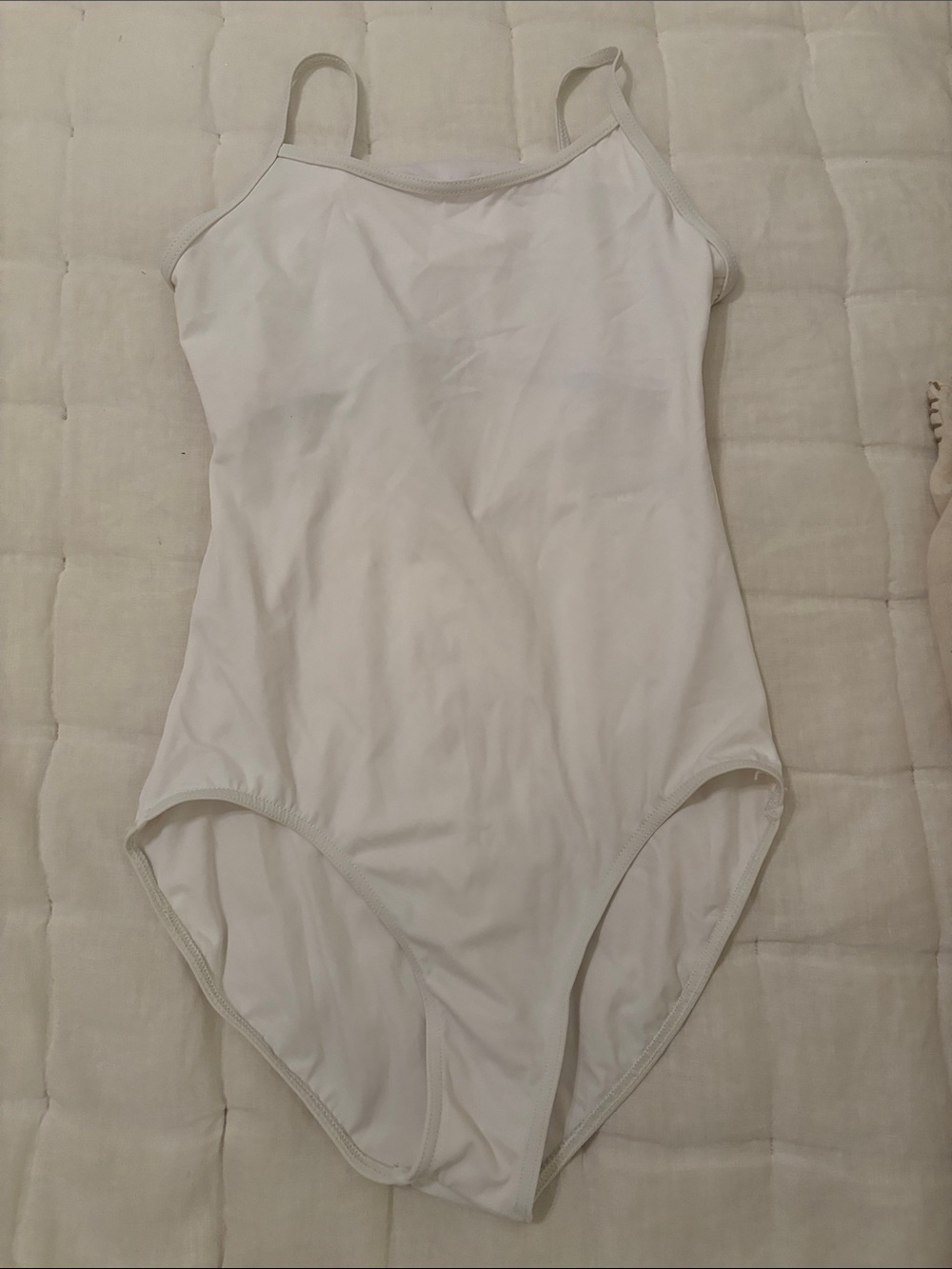 Classic White women’s leotard- White